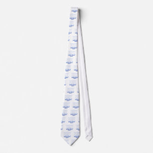CRAVATE PME LOGO1 BLANC/BLEU