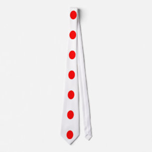 Cravate Points rouges