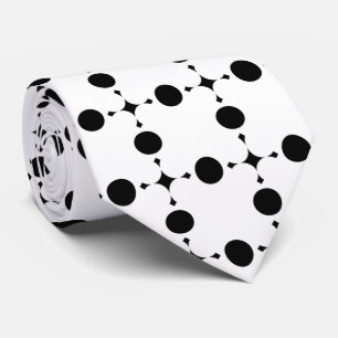 Cravate Pois noirs, Motif à points Polka, points, pointill