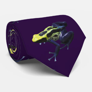 Cravate Poison grenouille