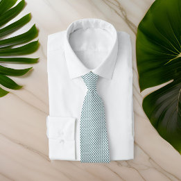 Cravate Polka Point vert clair vert minimal classique