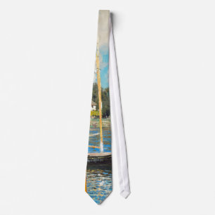 Cravate Pont Claude Monet à Argenteuil (1874)