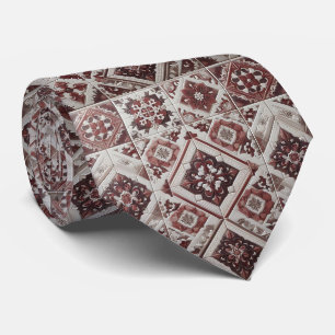 Cravate Porte-cravate luxueux bordeaux marocain