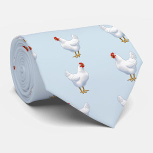Cravate Poulet blanc de lèvres mou