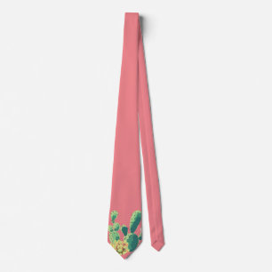 Cravate pour homme Cactus de Bohême Succuls de Cac