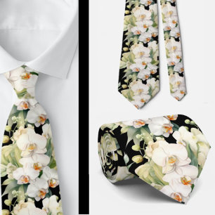 Cravate pour homme Cravate florale pour mariage