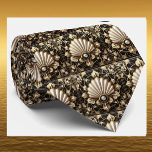 Cravate pour Homme Cravates Art Déco Faux Diaman