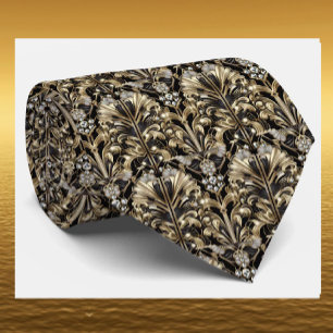 Cravate pour Homme Cravates Art Déco Faux Diaman