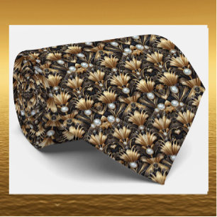 Cravate pour Homme   Cravates Art Déco Faux Diaman