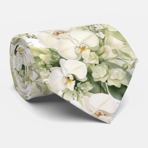 Cravate pour homme Nœud papillon floral pour mar