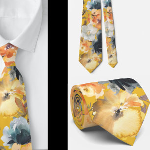 Cravate pour homme Nœud papillon floral pour mar