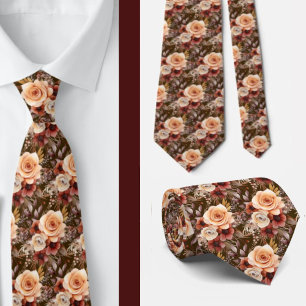 Cravate pour homme   Nœud papillon floral pour mar