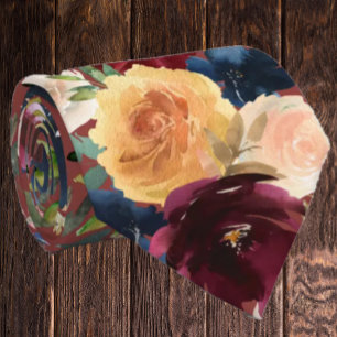 Cravate pour Homme Nœud Papillon Floral pour Mar