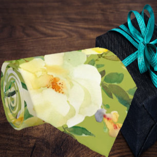 Cravate pour Homme Nœud Papillon Floral pour Mar