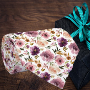 Cravate pour homme Nœud papillon floral pour mar
