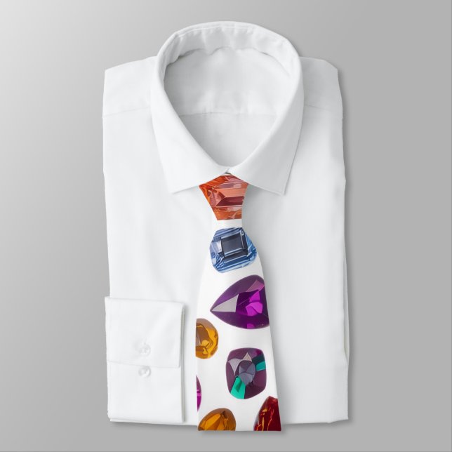 Cravate Precious Gems - Men's Custom Necktie (Attaché)
