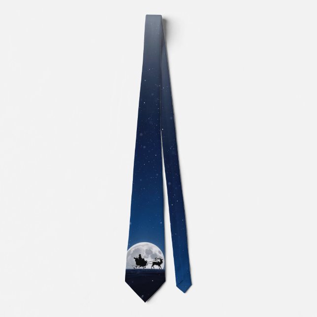Cravate Preflight - Men's Custom Christmas Necktie (Devant)