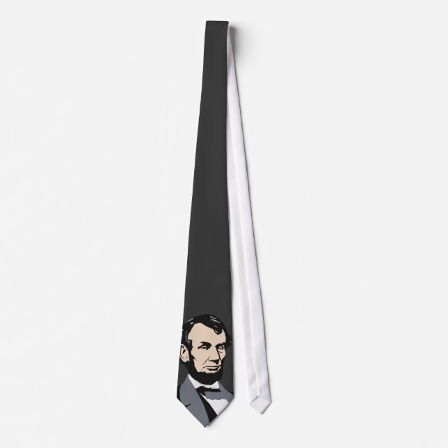Cravate Présidents américains : Abraham Lincoln 1861-1865 (Devant)