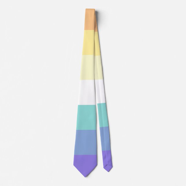 Cravate Pride Flag (Devant)