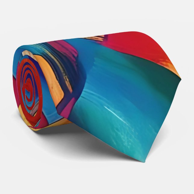 Cravate Prism multicolore (Roulé)