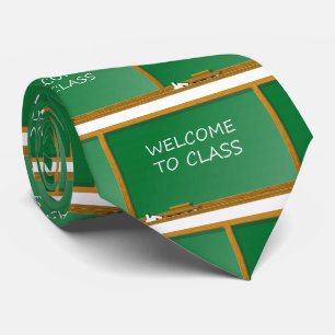 Cravate Professeur Principal Bienvenue À La Classe
