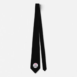 Cravate Promotionnel moderne tendance sur mesure Noir