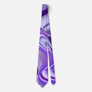Cravate Purple Dream, Imaginaire Abstrait Rainbow-Art