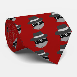Cravate Raccoon Mobster