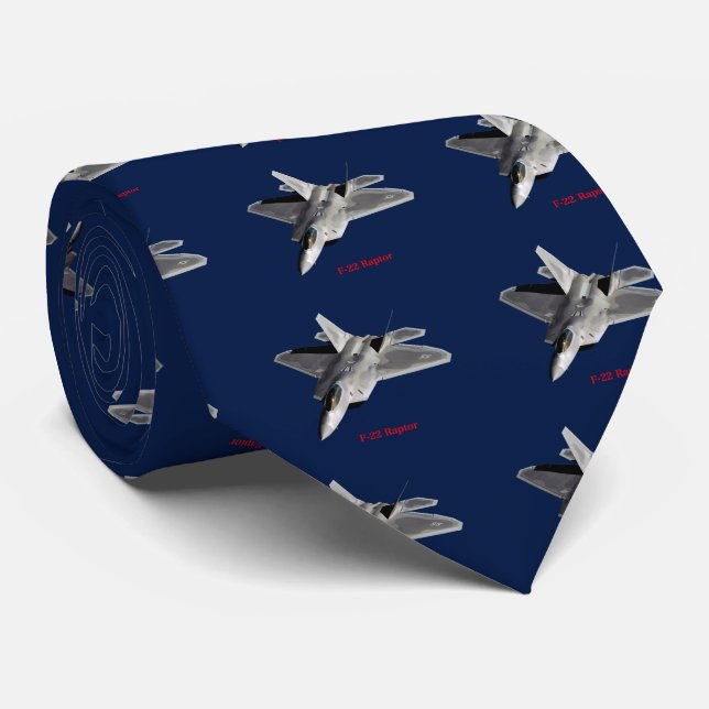 Cravate Rapteur F-22 (Roulé)