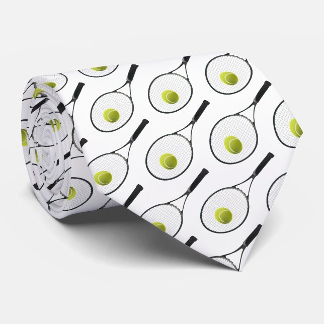 Cravate Raquette de tennis | Parfait Tennis (Roulé)