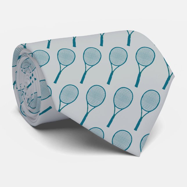 Cravate raquettes de tennis (Roulé)