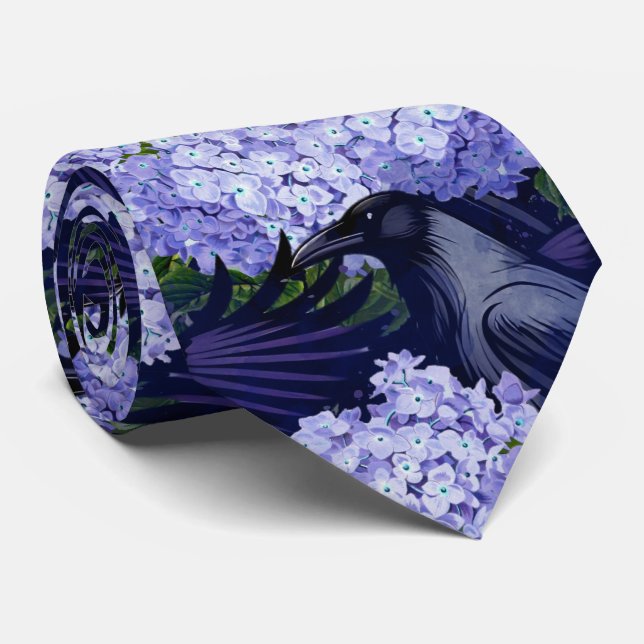 Cravate Raven Neck Tie (Roulé)