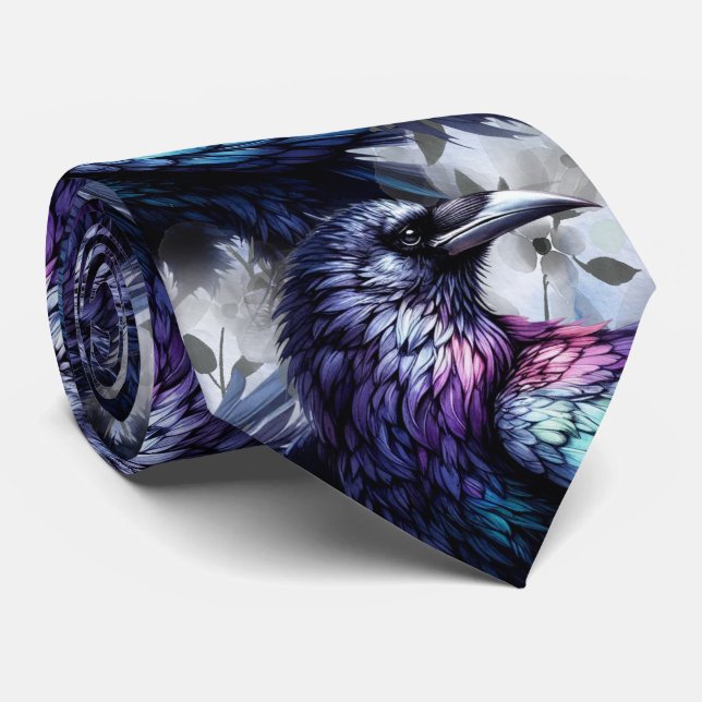 Cravate Raven Neck Tie (Roulé)