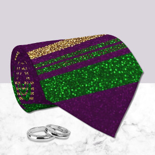 Cravate Rayé Mardi Gras