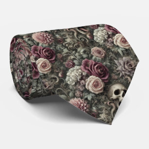 Cravate Reaping in the Rose - gothique victorien