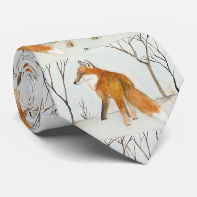 Cravate Red Fox (Roulé)