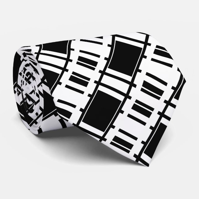 Cravate Redoutable – Monochrome Command (Roulé)