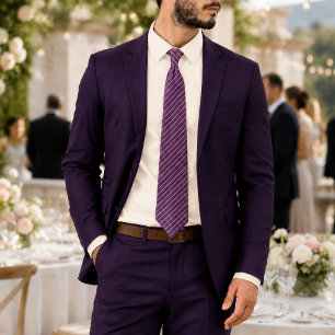 Cravate Redoutable – Royal Amethyst