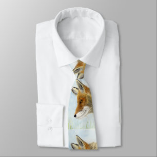 Cravate Renard rouge