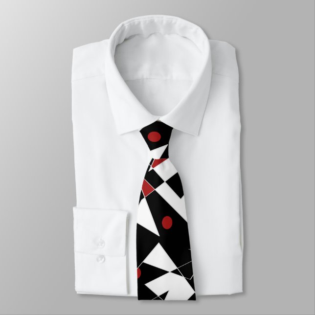 Cravate Repérer les balles rouges (Attaché)