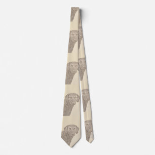 Cravate Retriever de Chesapeake Bay Peinture originale de 