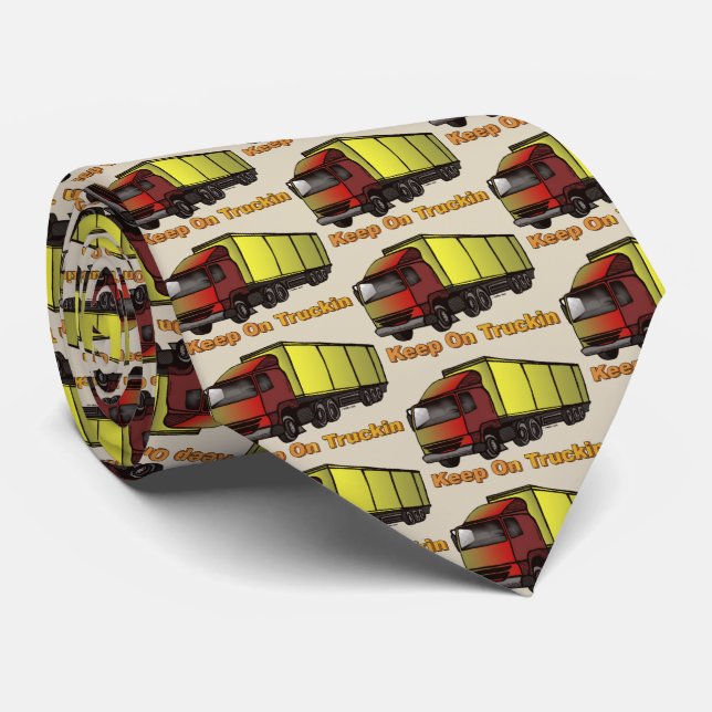 Cravate Retro Trucker 2 (Roulé)
