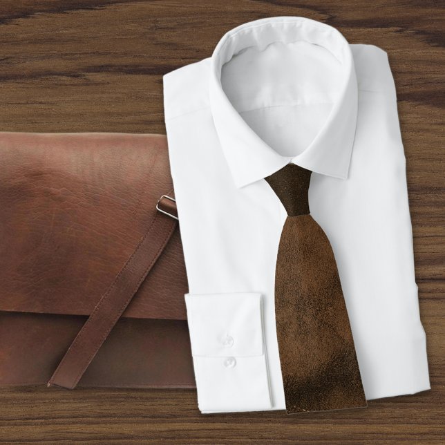 Cravate Revêtement en daim Look en cuir (Créateur téléchargé)