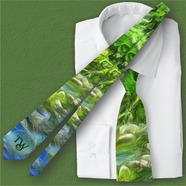 Cravate Rivière Vallarta Sud 0366 (Créateur téléchargé)