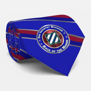 Cravate Rocher de la 3e division d'infanterie de la marine