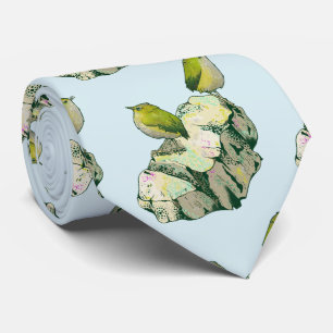 Cravate Rock Wen birds Nouvelle-Zélande