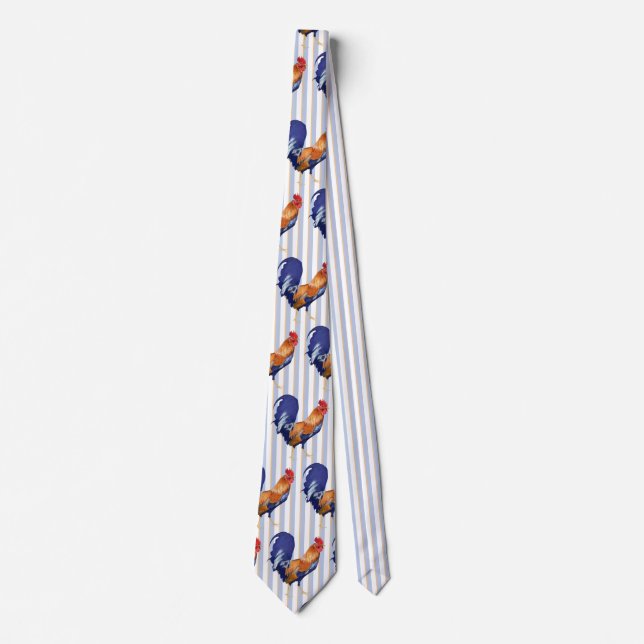 Cravate Rooster Stripes (Devant)