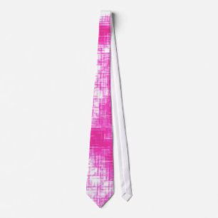 Cravate rose Grunge