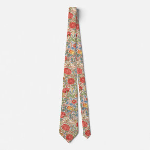 Cravate "Rose" William Morris