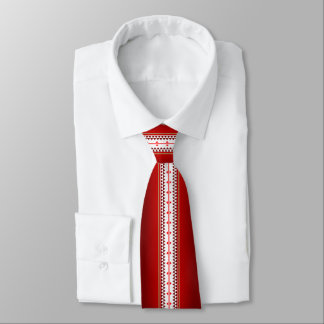 Cravate Rouge de nation de papillon